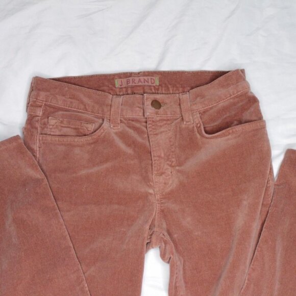 J Brand Corduroy Henna Skinny Leg Pants Size 27 - Picture 4 of 15